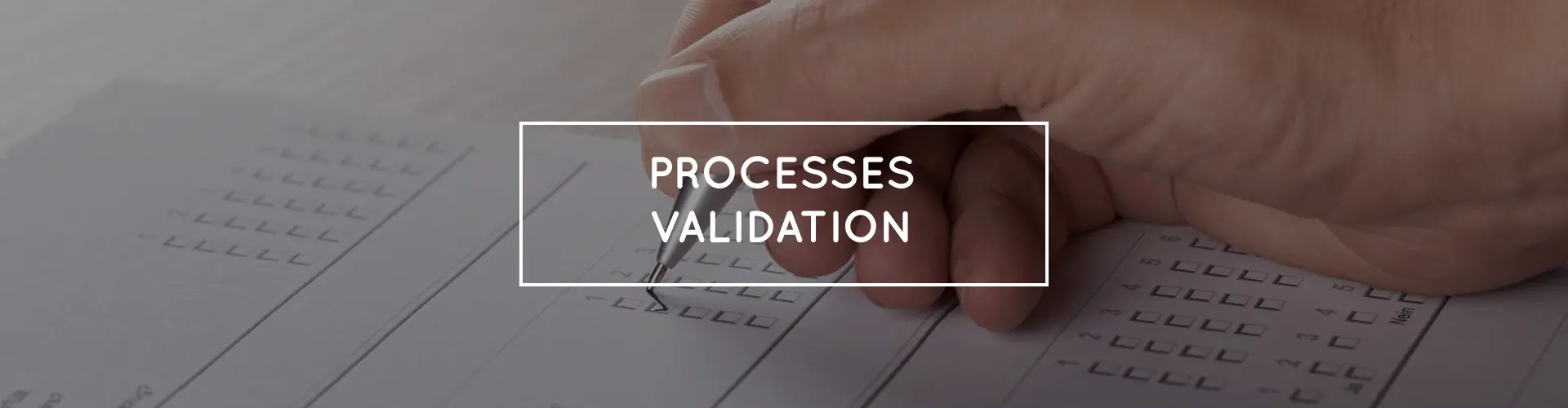 processes validation