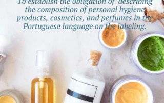 Anvisa - To Estabilish the obligation of describing the composition of personal hygiene products, cosmetics, and perfumes int the portuguese language on the labeling