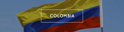 banner colombia flag