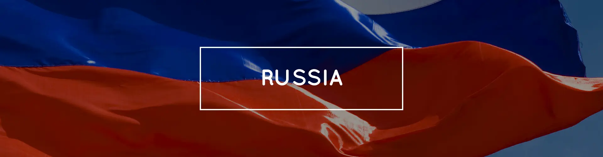russia banner flag