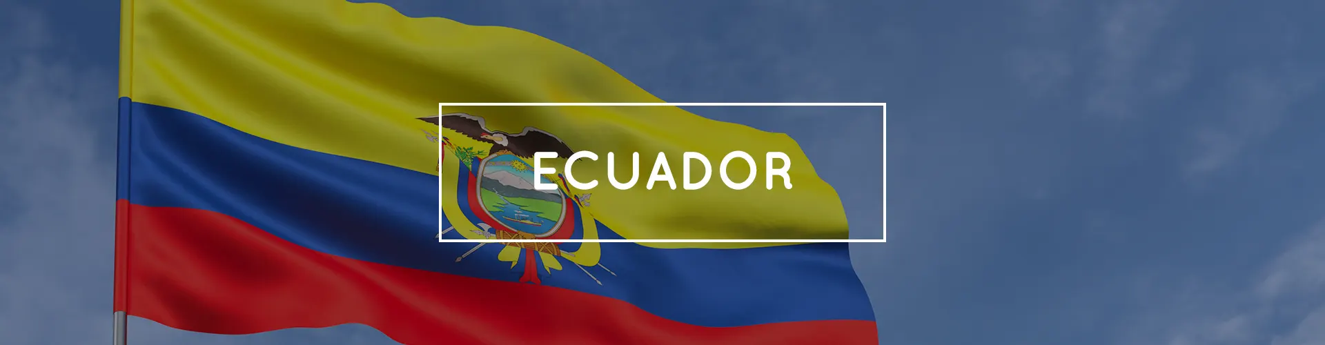Banner Ecuador Flag