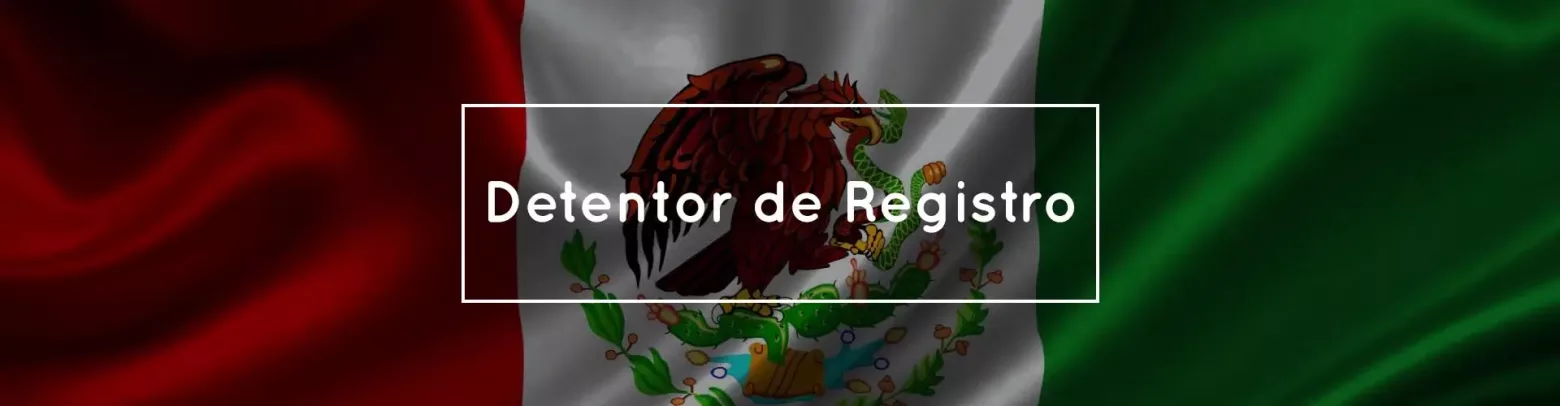 Banner Serviço México Detentor Registro