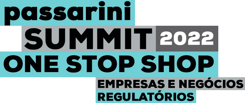 logo passarini one stop shop summit 2022 empresas e negocios regulatorios