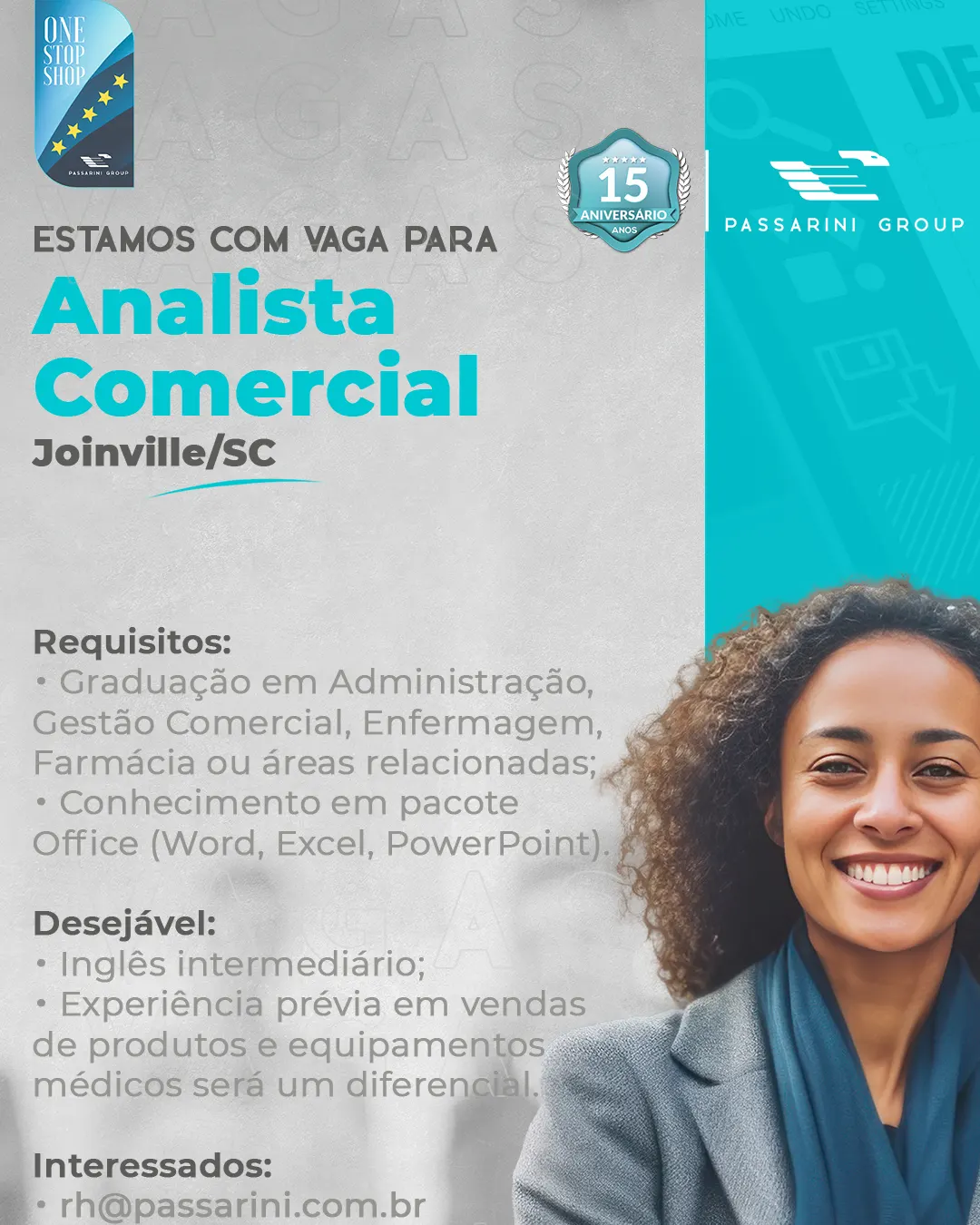 VAGA Analista Comercial_Passarini_Group