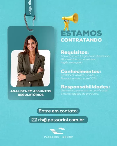 Analista em Assuntos Regulatórios