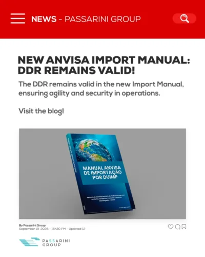 DDR and DUIMP: How ANVISA’s Import Rules Stand