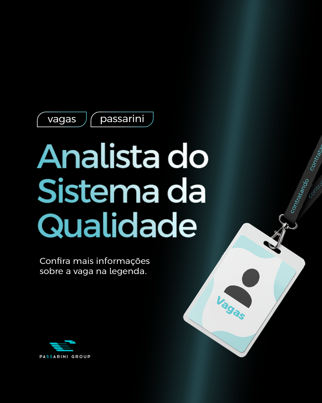 Vaga Analista do Sistema da Qualidade