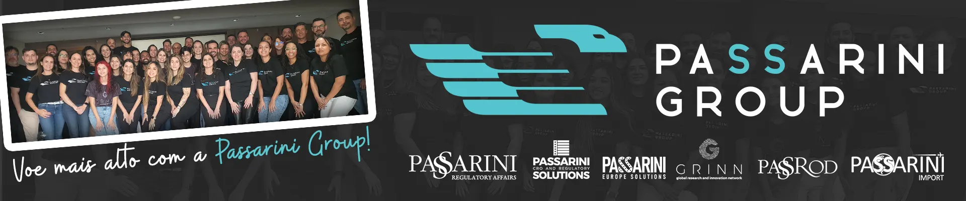 Voe Mais Alto com a Passarini Group
