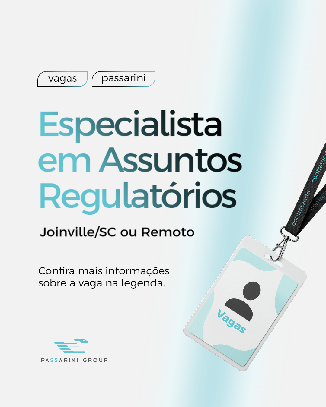 Especialista em Assuntos Regulatórios